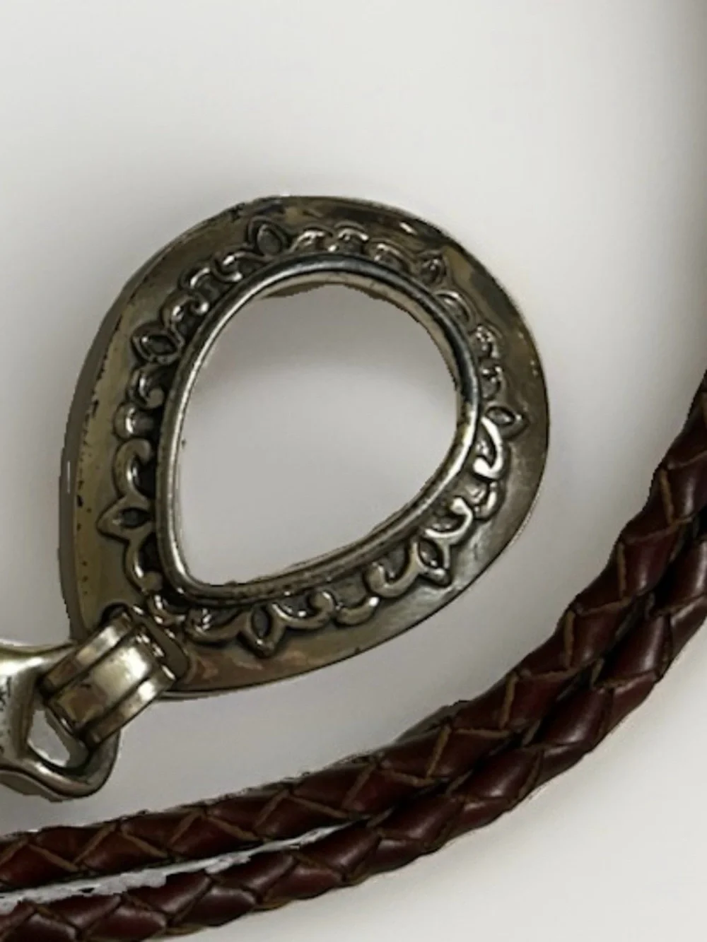Vintage Statement Belts Woven Braided Leather Textile Choice
